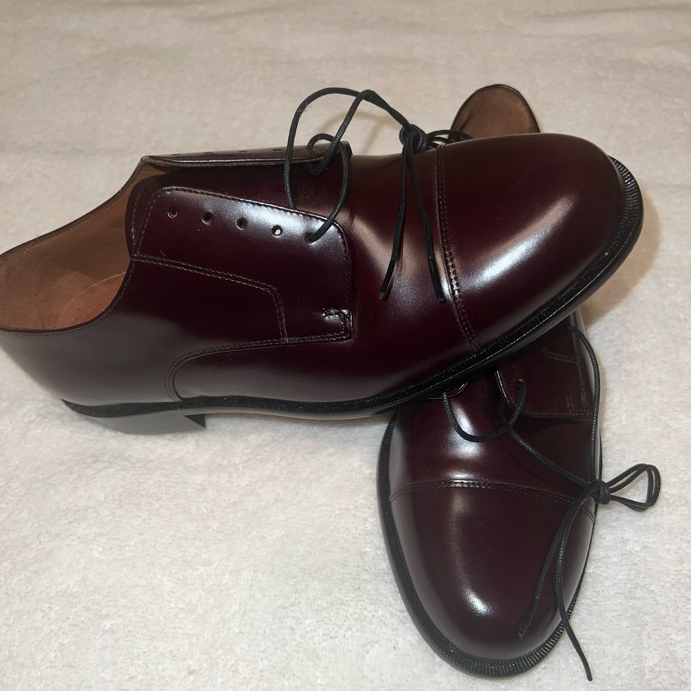 New! Bostonian Men's Shoe Akron 20398 Burgundy Leather Oxford Dress Shoe Sz 9.5